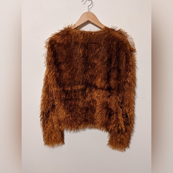 COPY - Nasty Gal Shaggy Cardigan Shake It Off - Picture 2 of 3